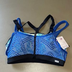 VSX Knockout Wireless Front Close Sports Bra 34C